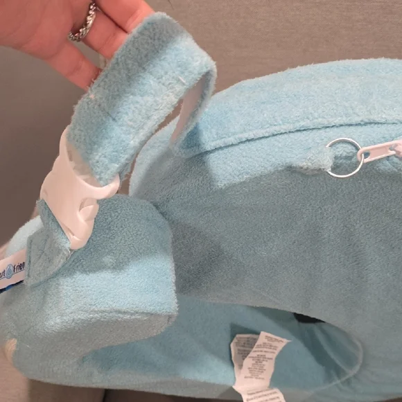 My Brest Friend Aqua Blue Nursing Pillow - Picture 10 of 16